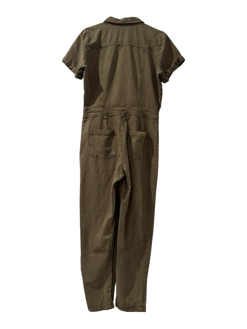 Young Fabulous & Broke Henry Utility Jumpsuit Olive Green Medium - Picture 4 of 13